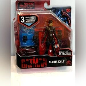 The Batman Selina Kyle Action Figure with Mystery Card DC Spin Master WarnerBros
